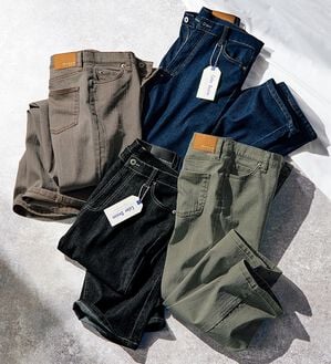 ルフラン（ルフラン）の「「垢抜け」カラーデニム（フルレングスパンツ）」｜詳細画像
