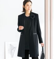 ルフラン（ルフラン）の「ロング丈すっぽりジャケット（ブラックフォーマル（喪服・礼服））」