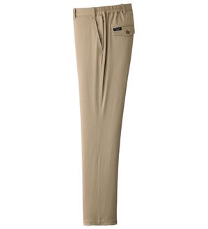 「＜コムルヴァン・オム＞新・お父さんの７得らくらくチノパンツ（メンズチノパンツ）」｜ベージュ