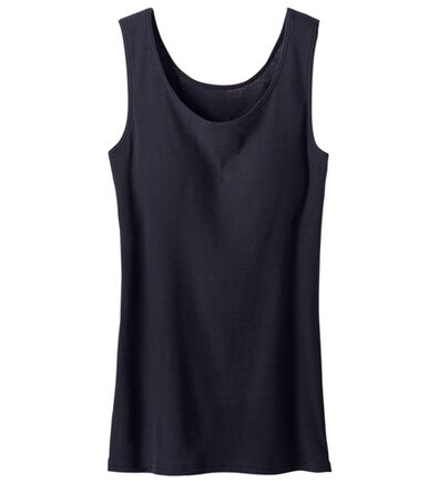 LAVIENNE（ラヴィエンヌ）の「【ムレ嫌いさん必見！】綿１００％涼しいカップ付タンクトップ＜さらりラボ＞（肌着・インナーウェア）」