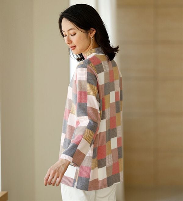 ルフラン（ルフラン）の「【３色組】ほっこり華やぎプルオーバー（カットソー）」｜詳細画像