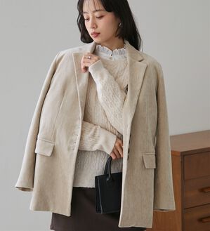 RANAN（ラナン）の「テーラードモールジャケット（テーラードジャケット）」｜詳細画像