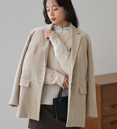 RANAN（ラナン）の「テーラードモールジャケット（テーラードジャケット）」