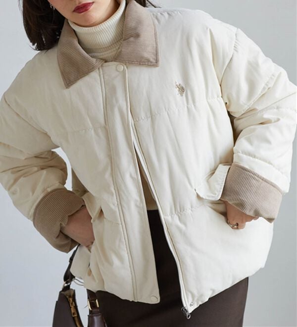 RANAN（ラナン）の「＜U.S.POLO ASSN.＞ワークデザイン中綿ブルゾン（ブルゾン）」｜詳細画像