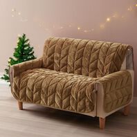 iellio（イエリオ）の「あったかふわふわボリュームソファカバー＜吸湿発熱・フランネル素材＞（ソファーカバー）」