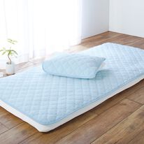 「ＮＥＷ綿１００％ふんわりタオル地敷パッド（敷パッド）」
