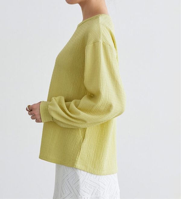 Pierrot（ピエロ）の「デザインが選べるジャカードカットソー（カットソー）」｜詳細画像