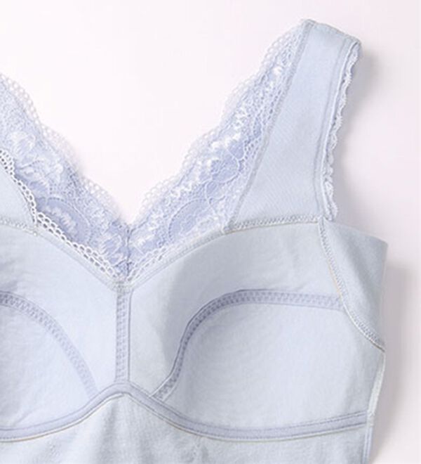 LAVIENNE（ラヴィエンヌ）の「【４色組】新・汗取りパッド付快適ブラキャミ（肌着・インナーウェア）」｜詳細画像