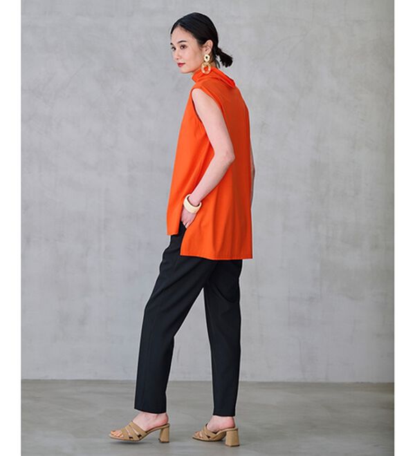 RANAN（ラナン）の「スリーブレスハイネックプルオーバー（カットソー）」｜詳細画像