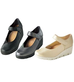 BELLUNA（ベルーナ）の「日本製外反母趾対応柔らかパンプス（パンプス）」｜詳細画像