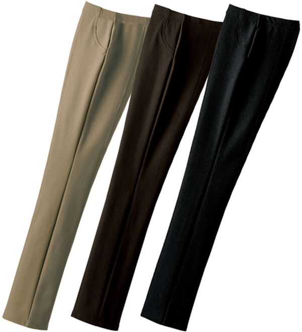 ルフラン（ルフラン）の「【３本組】冬仕様ぴったりサイズがうれしいパンツ（フルレングスパンツ）」｜3本組