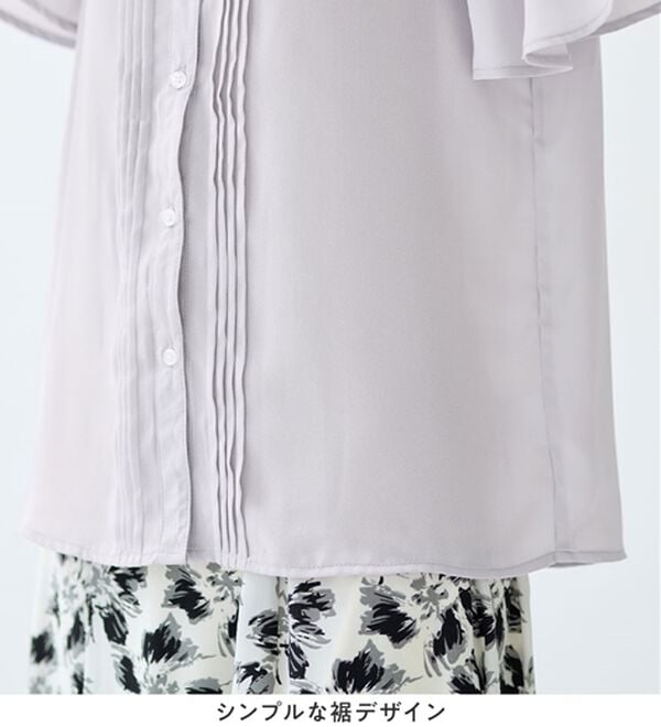 alotta（アロッタ）の「ピンタックブラウス（ブラウス）」｜詳細画像