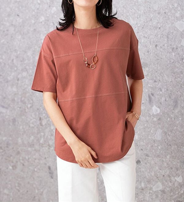 ルフラン（ルフラン）の「【４色組】ひんやり＊キシリトールＴシャツ（Tシャツ）」｜詳細画像