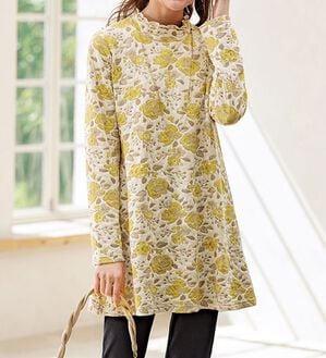 BELLUNA（ベルーナ）の「華やかふくれジャカードチュニック（チュニック）」｜詳細画像