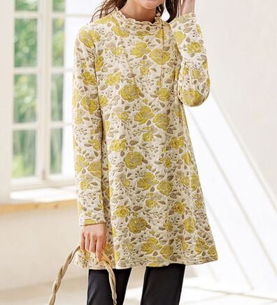 BELLUNA（ベルーナ）の「華やかふくれジャカードチュニック（チュニック）」