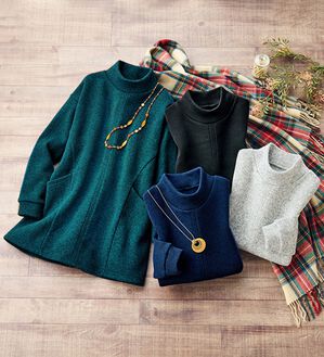 ルフラン（ルフラン）の「【４色組】軽やかぽっかぽかニットみたいなトレーナー（トレーナー・スウェット）」｜4色組