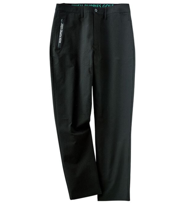 「＜ハッシュパピー・ゴルフ＞アクティブサッカーゴルフパンツ（メンズチノパンツ）」｜ブラック