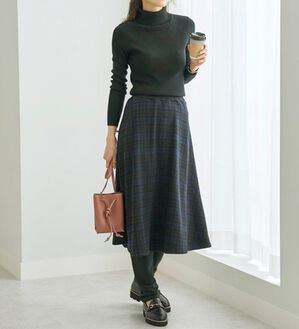 BELLUNA（ベルーナ）の「まるではく毛布！静電防止付レギンス付スカート（フルレングスパンツ）」｜詳細画像