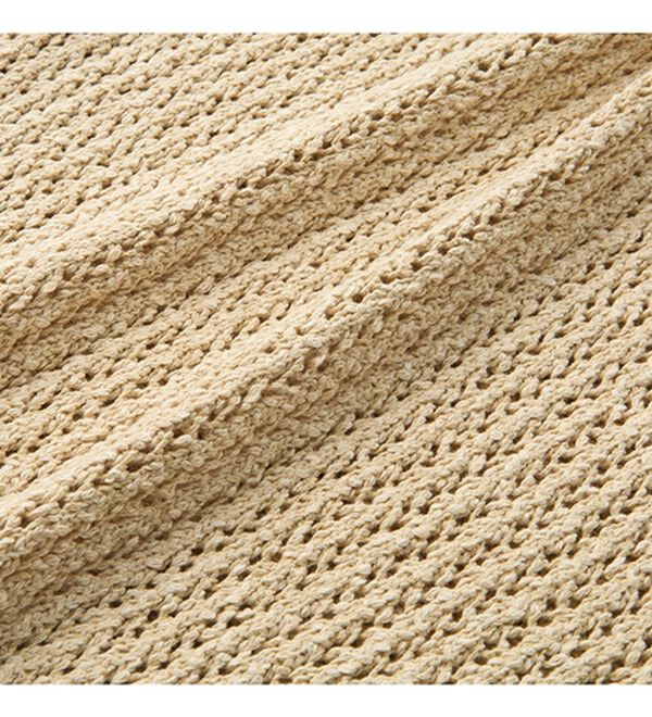 GeeRA（ジーラ）の「ミックスカラーメッシュニットトップス（ニット・セーター）」｜詳細画像