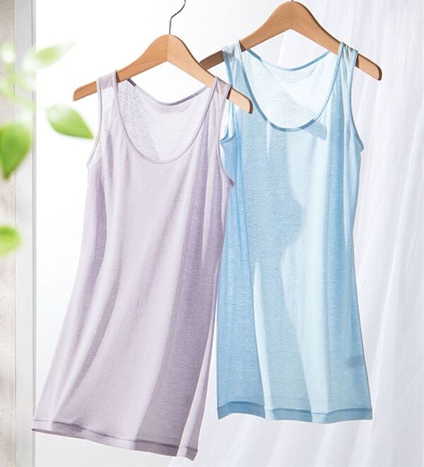 「【３色組】うすくてかる～い綿１００％インナー（肌着・インナーウェア）」｜詳細画像