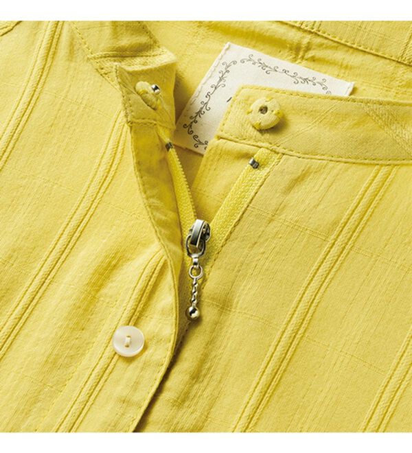 ルフラン（ルフラン）の「【２色組】こっそり楽するふんわり綿１００％ブラウス（ブラウス）」｜詳細画像