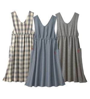 「【３枚組】家事にも活躍！２ＷＡＹ着回しベスト（エプロン）」｜詳細画像