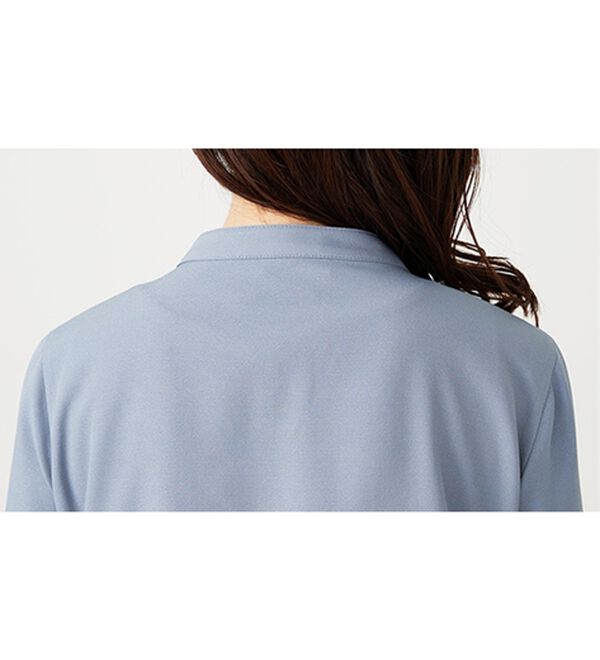 BELLUNA（ベルーナ）の「上品スカラップレース使いシャツチュニック（チュニック）」｜詳細画像