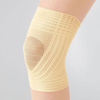 「薄くてムレにくい膝サポーター２枚組（その他下着・インナーウェア）」