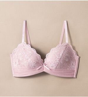 YU'NOW（ユナウ）の「美し盛りのスタイルアップブラ・ショーツ（別売り）（ブラジャー）」｜スモークピンク