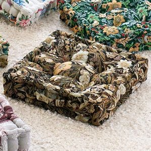 「高級ゴブラン織厚みたっぷりクッキークッション（チェアカバー・チェアパッド）」｜モダン