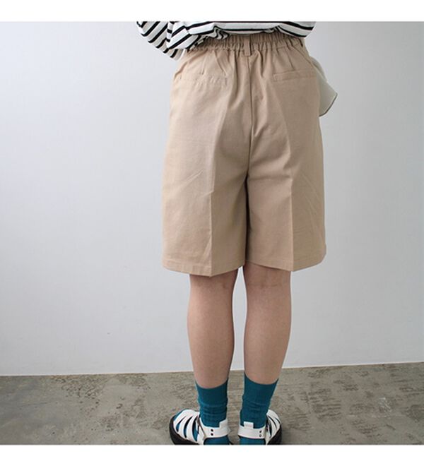 GeeRA（ジーラ）の「リネンライクハーフパンツ（その他パンツ）」｜詳細画像