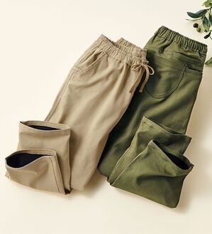 ルフラン（ルフラン）の「【２本組】ポケットが嬉しいゆるイージーパンツ（その他パンツ）」｜詳細画像