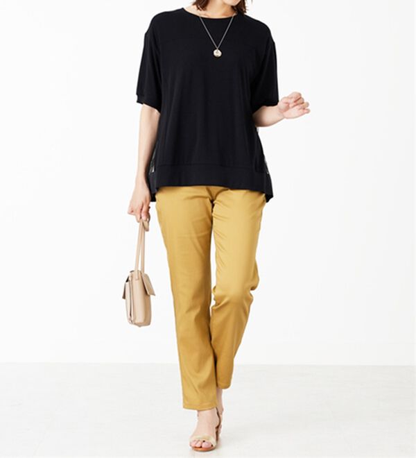 BELLUNA（ベルーナ）の「【Ｌａｇｒｉｌｕａ】後ろチュール切替プルオーバー（カットソー）」｜詳細画像