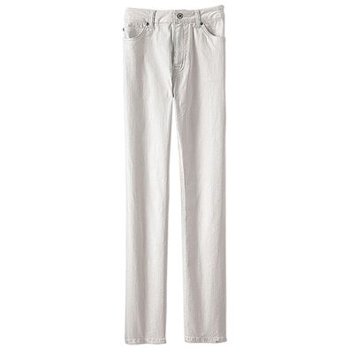 BELLUNA（ベルーナ）の「ヒンヤリ冷感ライトオンスジーンズ（フルレングスパンツ）」