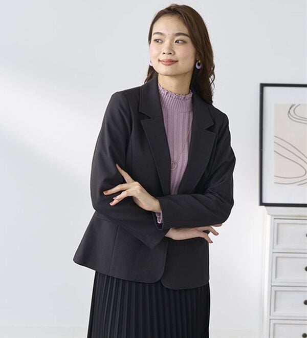 BELLUNA（ベルーナ）の「＜楽スタフィット＞シリーズ（ジャケット・パンツ・ベスト）（フルレングスパンツ）」｜詳細画像