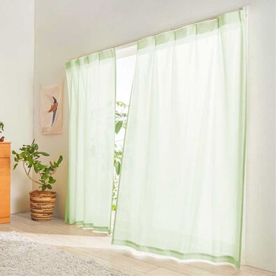 iellio（イエリオ）の「断熱保温ＵＶカット採光レースカーテン２枚組＜夜も見えにくい・透けにくい・ミラーレース・省エネ節電＞（レースカーテン）」