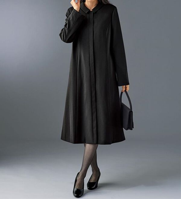 BELLUNA（ベルーナ）の「はっ水素材フォーマルコート（ライナー付）（ブラックフォーマル（喪服・礼服））」｜詳細画像