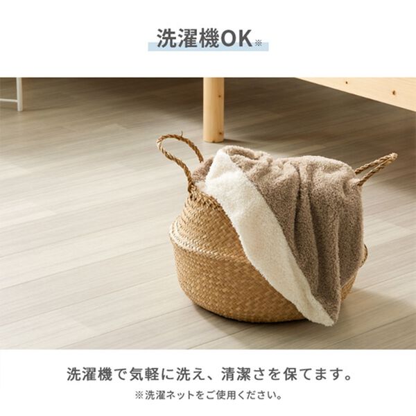 iellio（イエリオ）の「もこもこ軽寝具シリーズ　敷パッド（ボックスシーツ・ベッドシーツ）」｜詳細画像