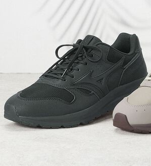 「＜ミズノ＞ウォーキングスニーカー（メンズスニーカー）」｜ブラック