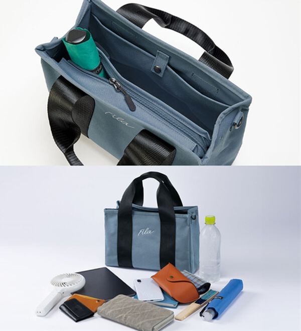 「＜ＦＩＬＡ＞便利な２ルームコンパクトトート（メンズトートバッグ）」｜詳細画像