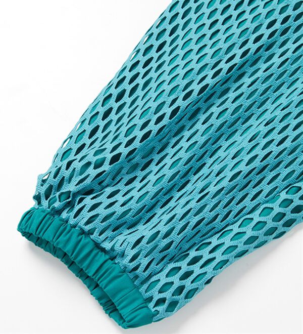 RANAN（ラナン）の「メッシュスリーブブラウス（ブラウス）」｜詳細画像