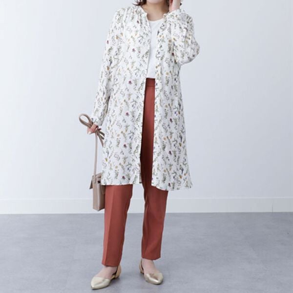 BELLUNA（ベルーナ）の「花柄プリントデザインワンピース（プリントワンピース）」｜詳細画像