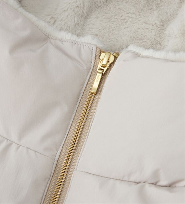 RANAN（ラナン）の「暖かファーフード使いすっきりダウンコート（ダウンコート・ジャケット・ベスト）」｜詳細画像