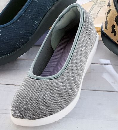 BELLUNA（ベルーナ）の「幅広ラクちんニットパンプス（パンプス）」