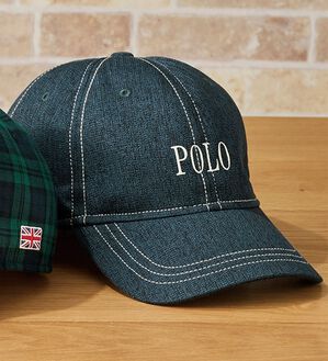 「ＰＯＬＯ　Ｂ．Ｃ．Ｓ　みんなで被りたいカジュアルキャップ（メンズ帽子）」｜シャンブレーネイビー