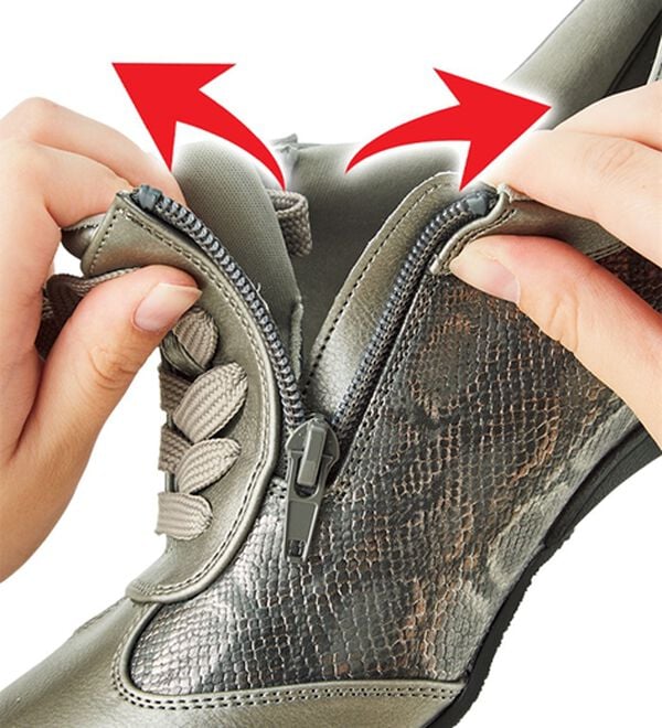 ルフラン（ルフラン）の「＜ラシーナコンフォート＞ほっそり見え４Ｅエレガントシューズ（スニーカー）」｜詳細画像