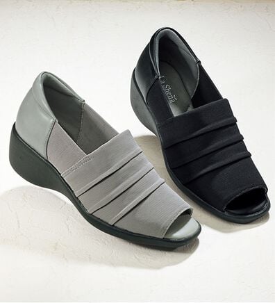 ルフラン（ルフラン）の「ラシーナコンフォート４Ｅストレッチメッシュサンダル（サンダル・ミュール）」