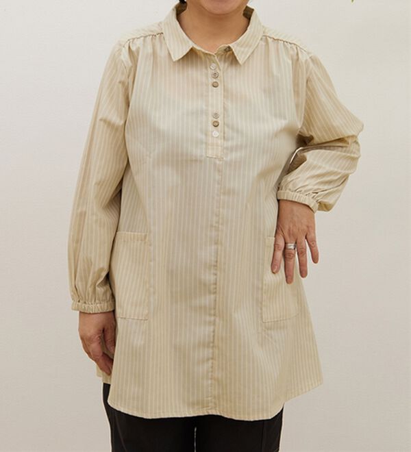 ルフラン（ルフラン）の「【３色組】大活躍！アイロンいらずのかっぽうシャツ（シャツ）」｜詳細画像