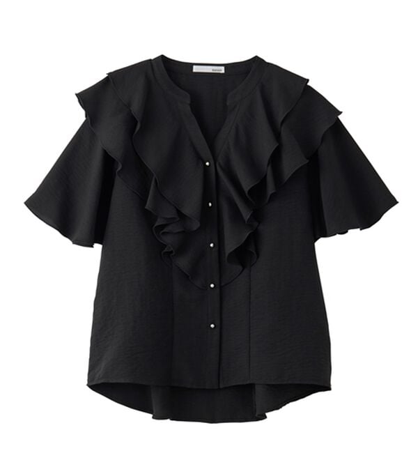 RANAN（ラナン）の「ラッフルフリルブラウス（ブラウス）」｜詳細画像