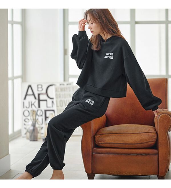 裏起毛スウェットセットアップ - ベルーナ【公式】